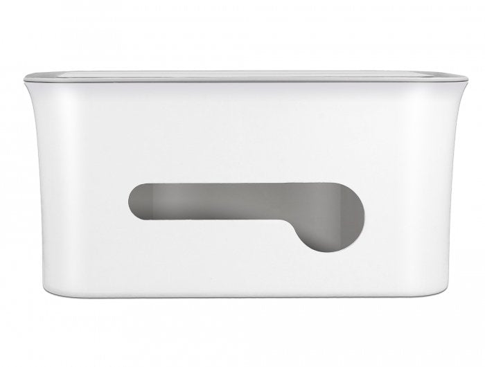 EAN 4043619182909 - DeLOCK 18290 organizador de cables Piso Caja de cables Gris, Blanco 1 pieza(s) imagen 3