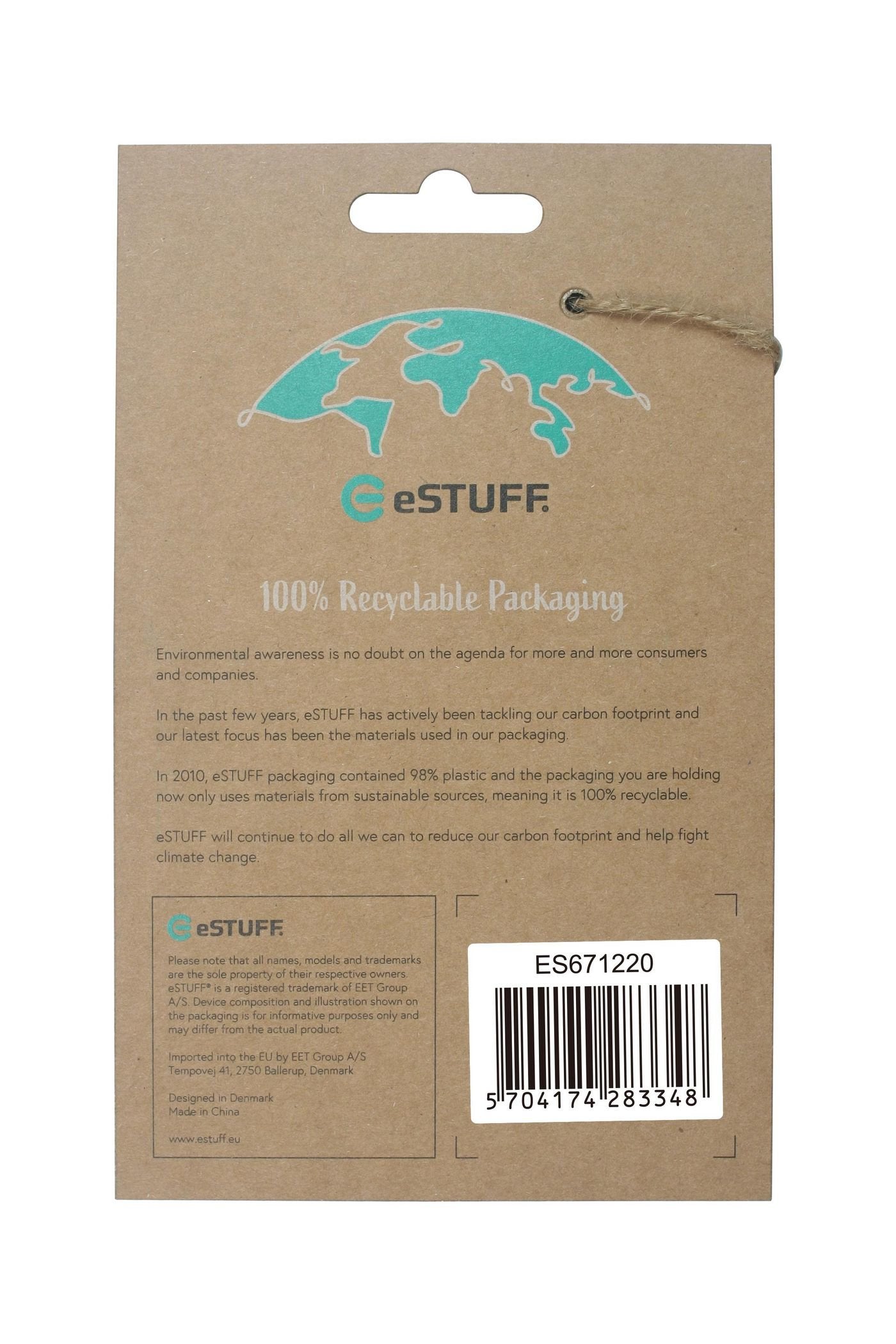 EAN 5704174283348 - eSTUFF ES671220 funda para teléfono móvil Transparente imagen 7