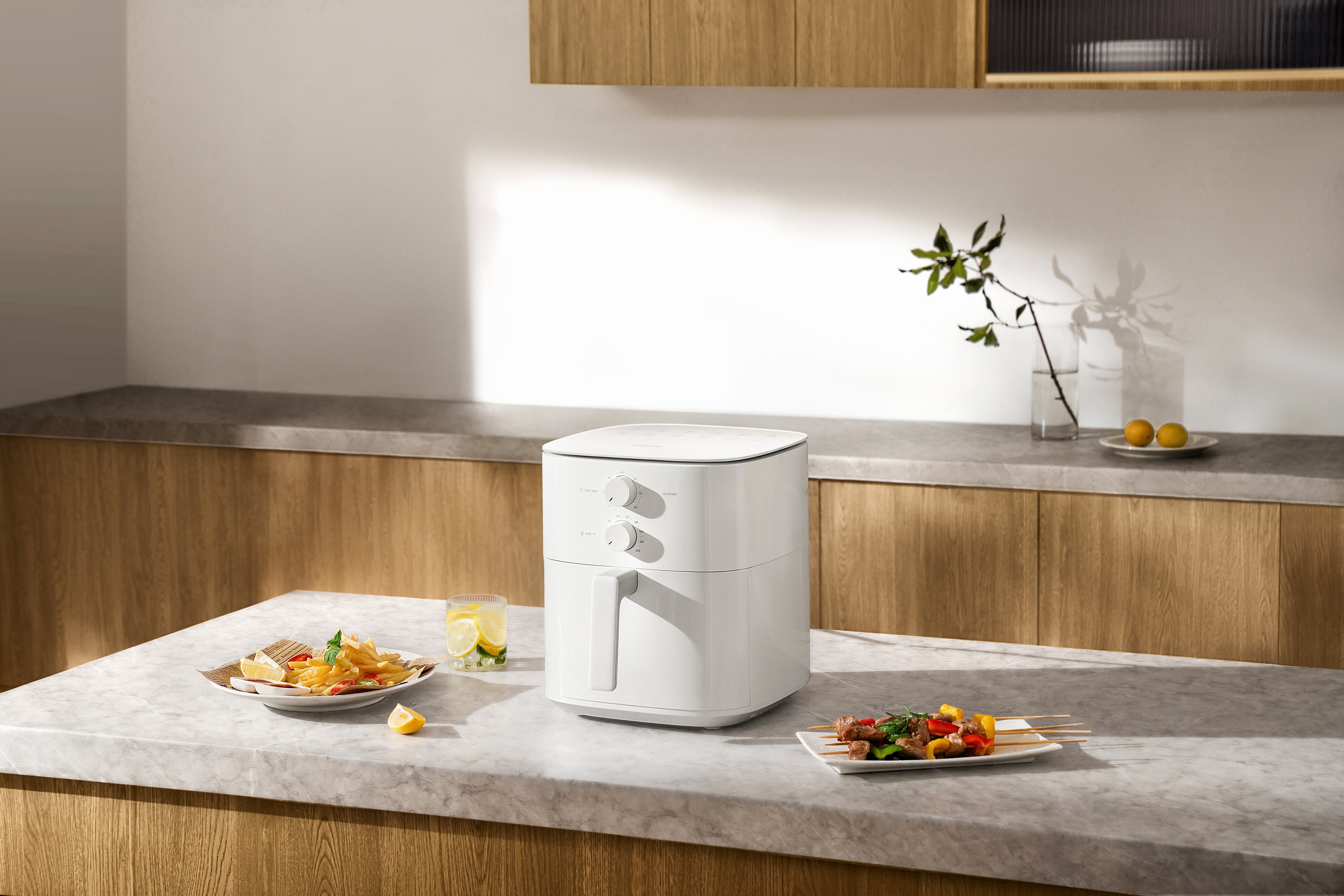 EAN 6941812785218 - Xiaomi MAF13 Sencillo 6 L Independiente 1550 W Freidora de aire caliente Blanco imagen 6