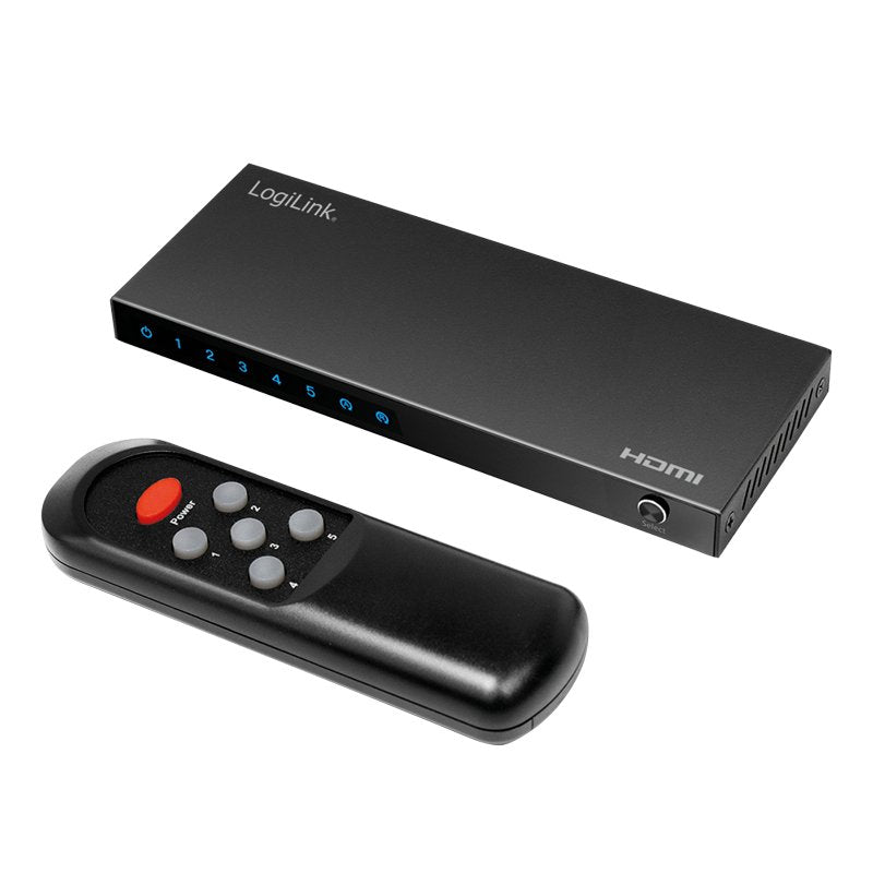Logilink Hdmi Switch 5-Port 4k 60 Hz Logilink