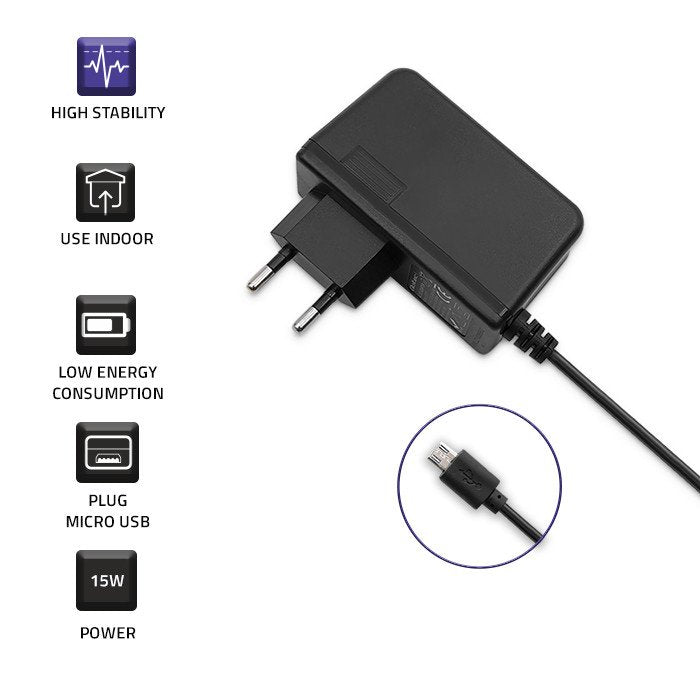 Qoltec 51022 Cargador 15w 5v 3a Microusb
