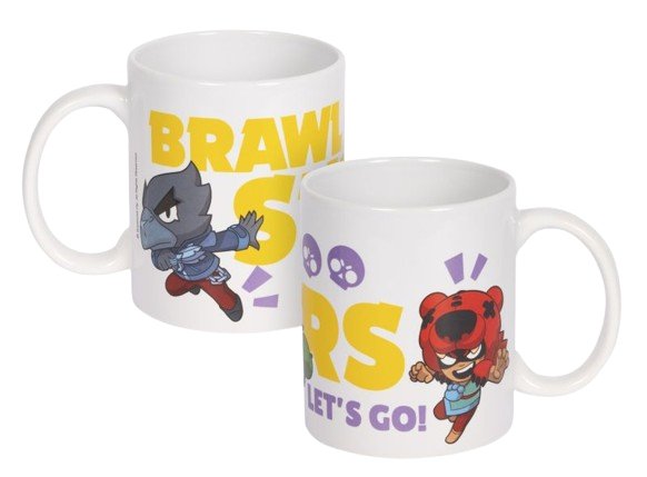 Taza Cerámica Brawl Stars - 325 Ml