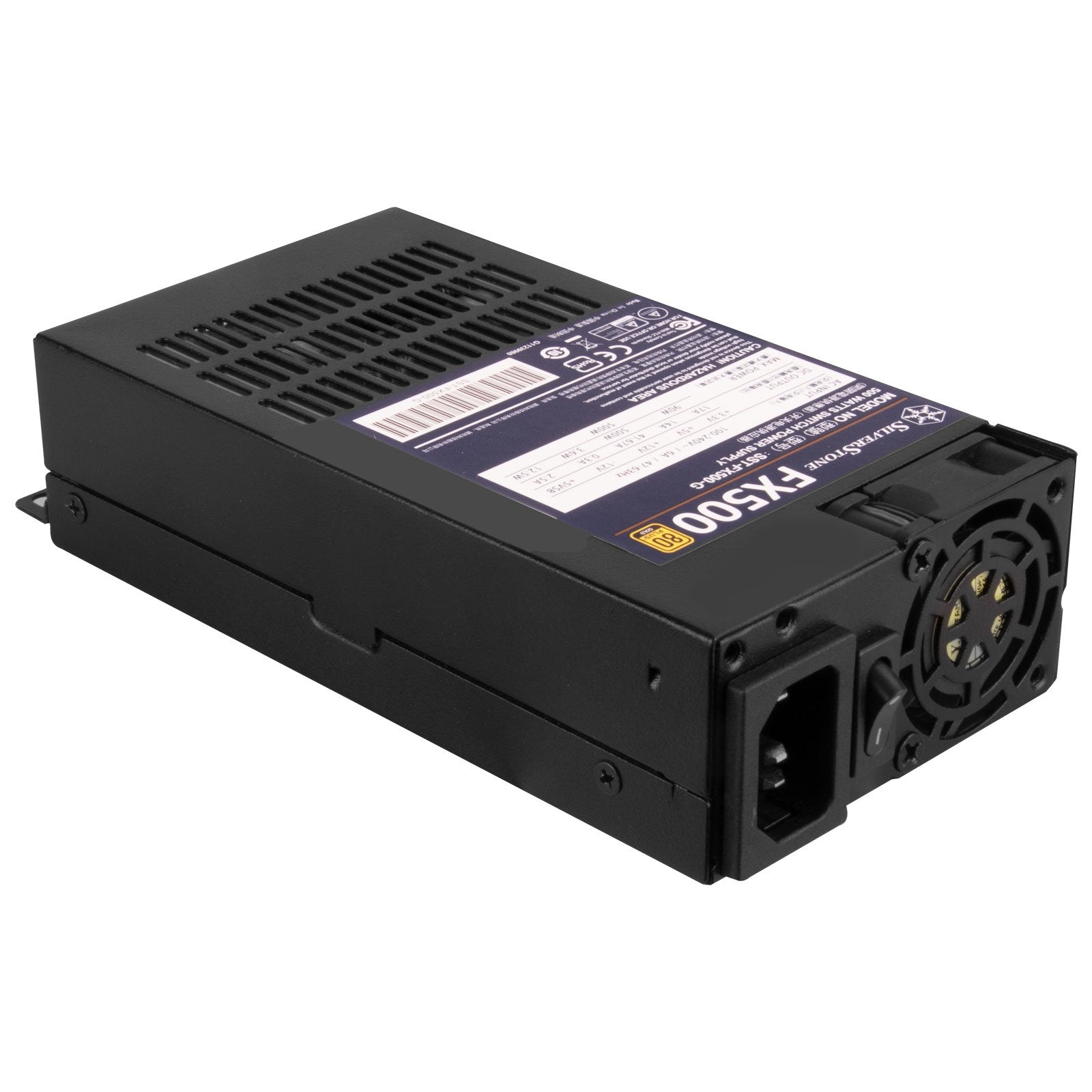EAN 4710679810379 - Silverstone FX500 unidad de fuente de alimentación 500 W 20+4 pin ATX Flex ATX Negro imagen 9