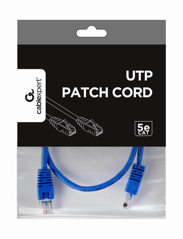 Gembird Cable De Red Utp Cat5e 0.50m 0.50m Azul