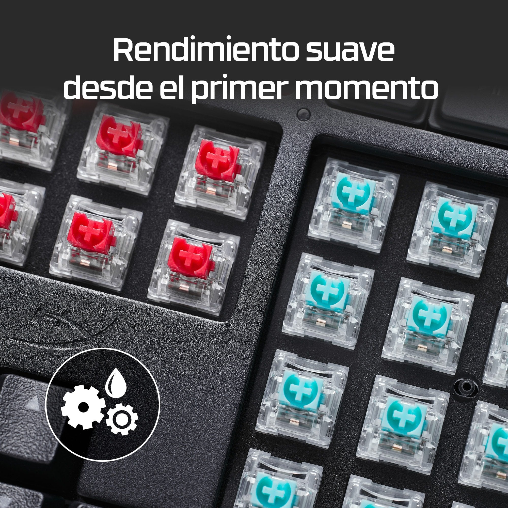 EAN 0197497580778 - HyperX Tactile Switches Color aguamarina imagen 10