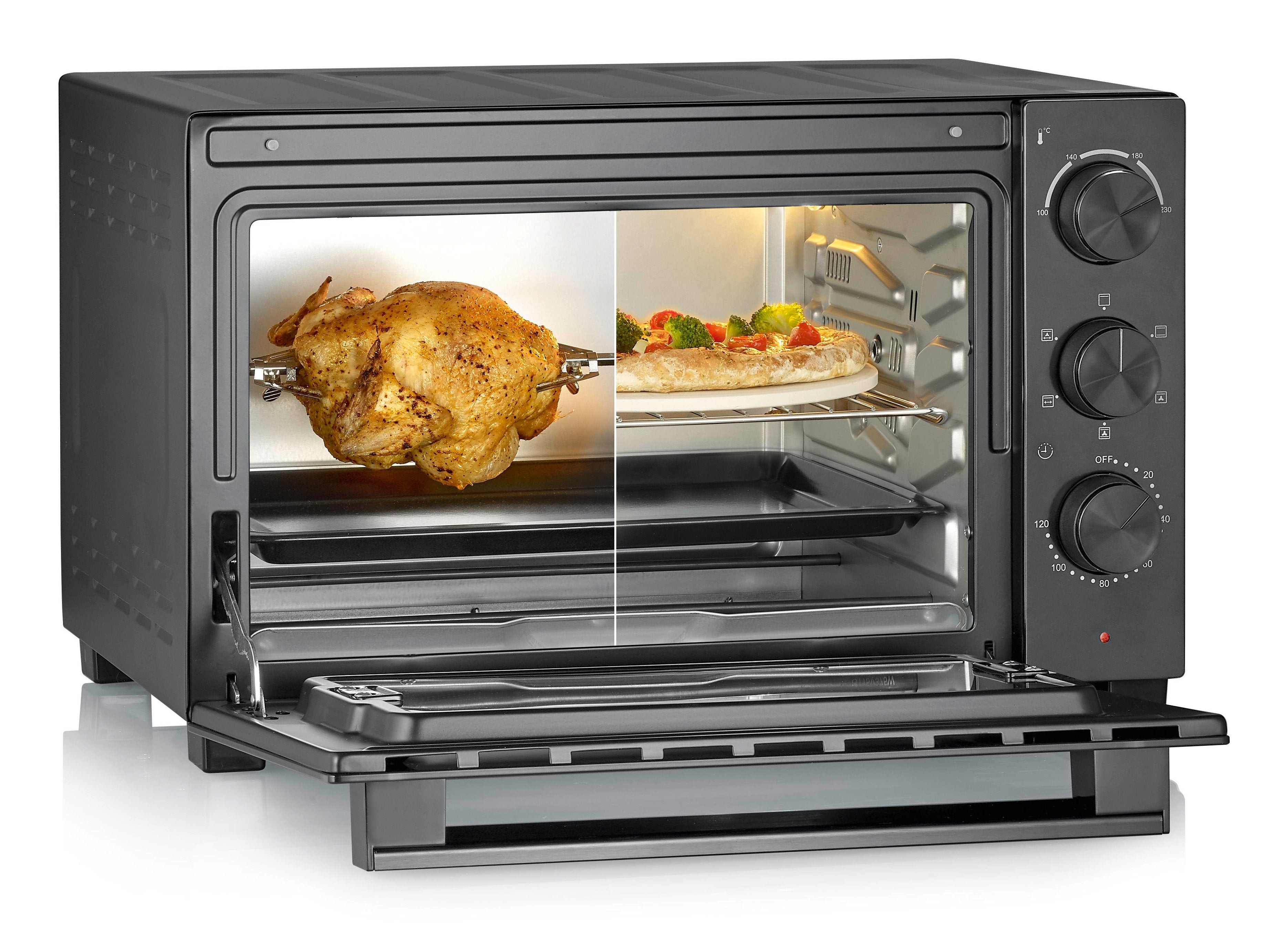 EAN 4008146048746 - Severin TO 2075 horno tostador 30 L 1600 W Negro Parrilla imagen 7