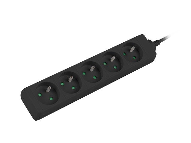 EAN 5901969414851 - Lanberg PS0-05E-0150-BK base múltiple 1,5 m 5 salidas AC Interior Negro imagen 3
