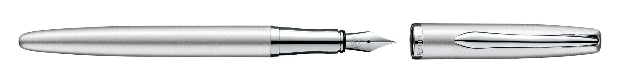 Pelikan Jazz Noble Elegance P36 Pluma Estilográfica Sistema De Carga Por Cartucho Plata 1 Pieza(S)