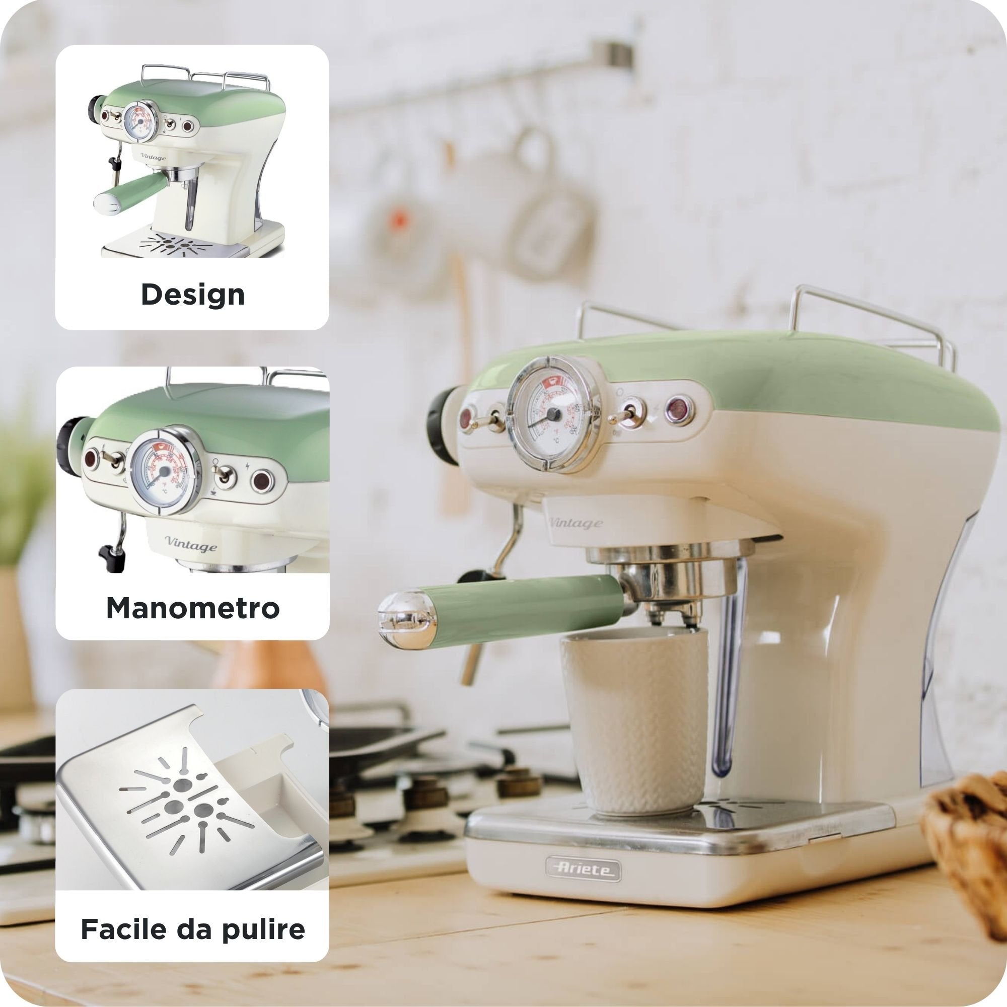 EAN 8003705113930 - Ariete 1389/14 Manual Máquina espresso 0,9 L imagen 3