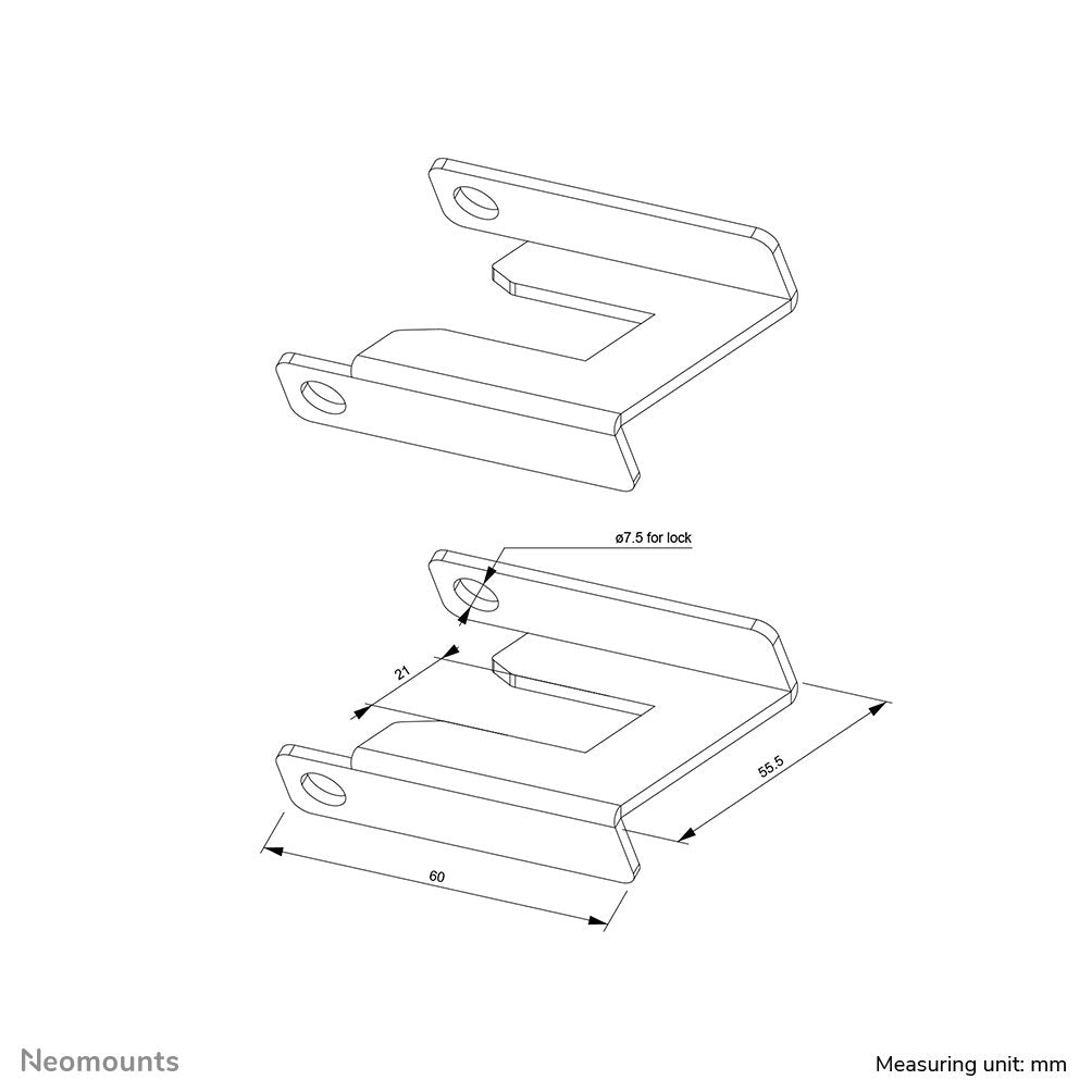 EAN 8717371440916 - Neomounts ABL-875 accesorio para soporte de televisor imagen 6