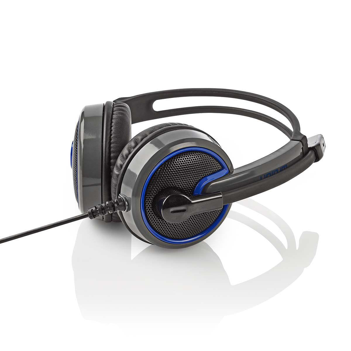 EAN 5412810270354 - Nedis GHST200BK auricular y casco Auriculares Alámbrico Diadema Juego Negro imagen 4