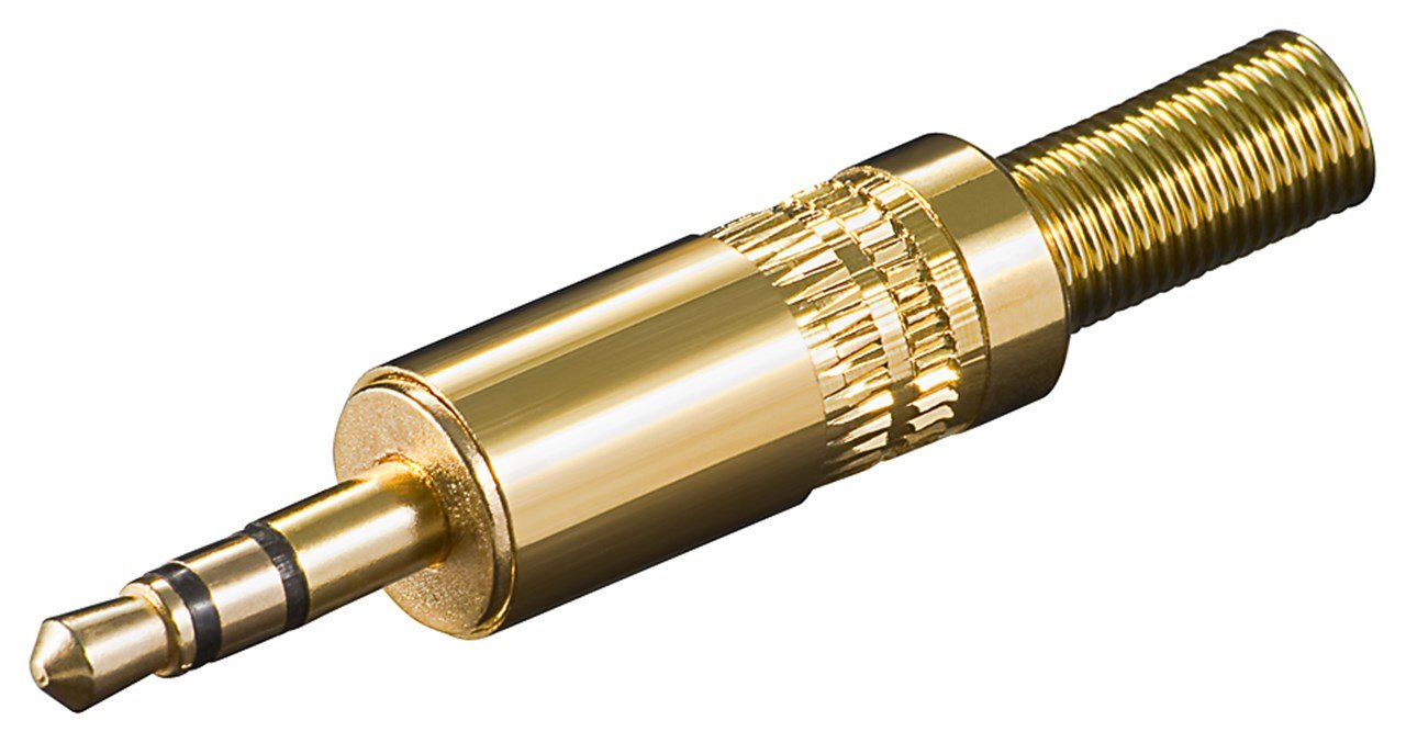 Goobay 11018 Conector 3.5 Mm Oro