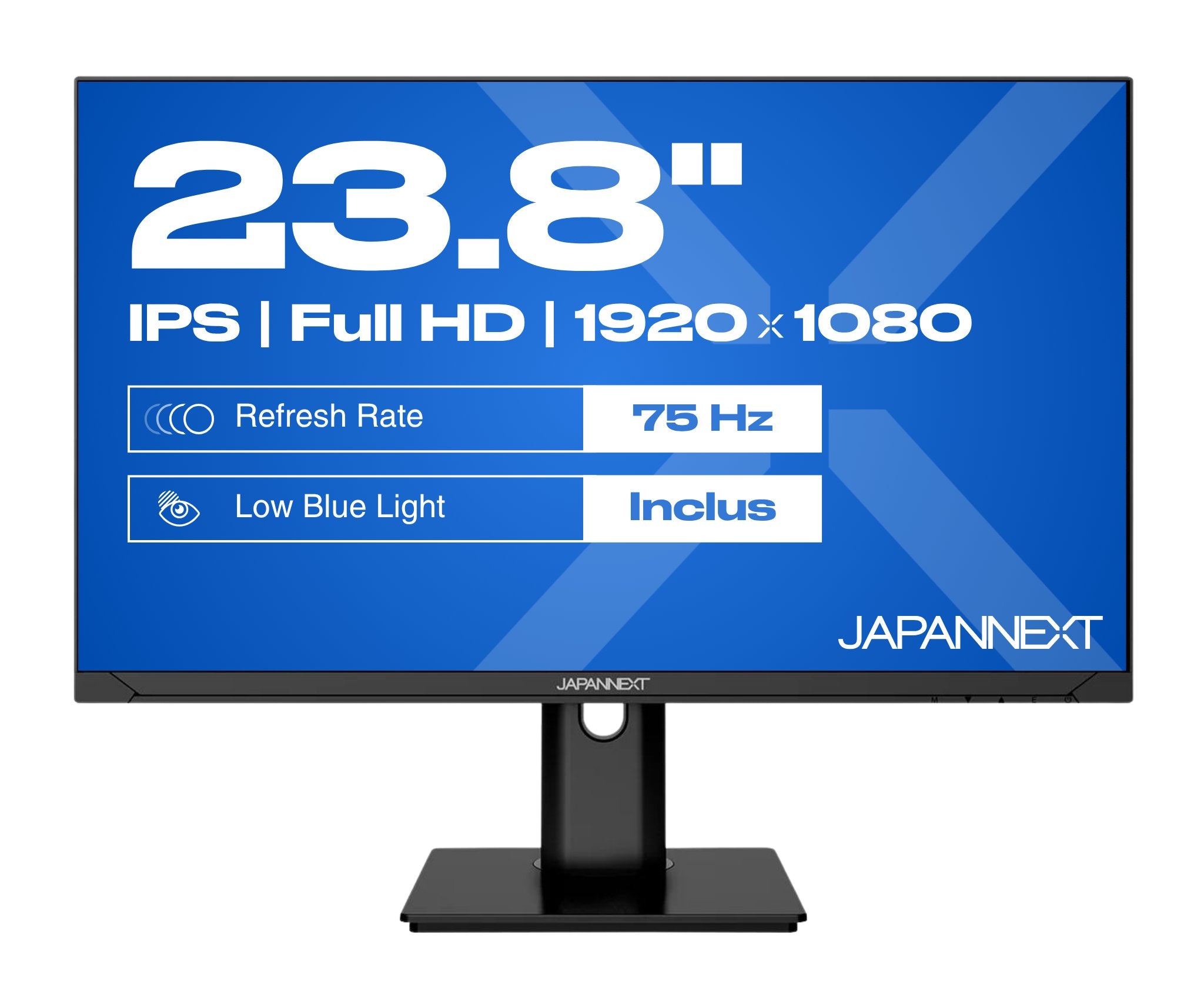 EAN 4589511166642 - JAPANNEXT JN-IPS2382FHDR-HSP pantalla para PC 61 cm (24") 1920 x 1080 Pixeles Full HD LCD Negro imagen 3