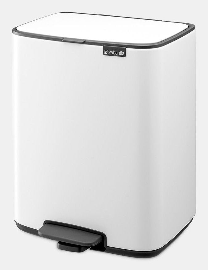Brabantia Treteimer Bo 12 Liter Weiss