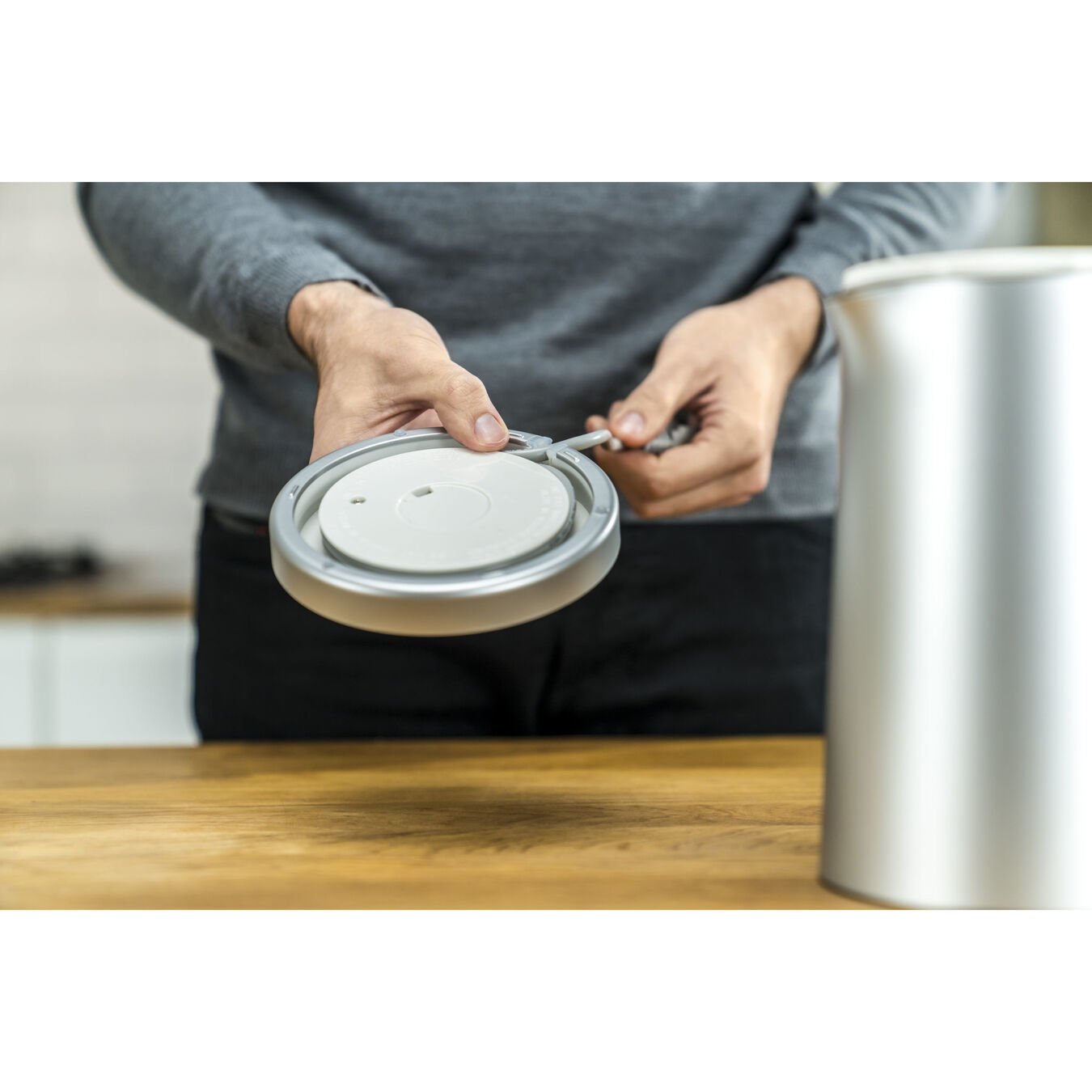 EAN 4009839650666 - ZWILLING ENGINIGY tetera eléctrica 1 L 1850 W Plata imagen 3