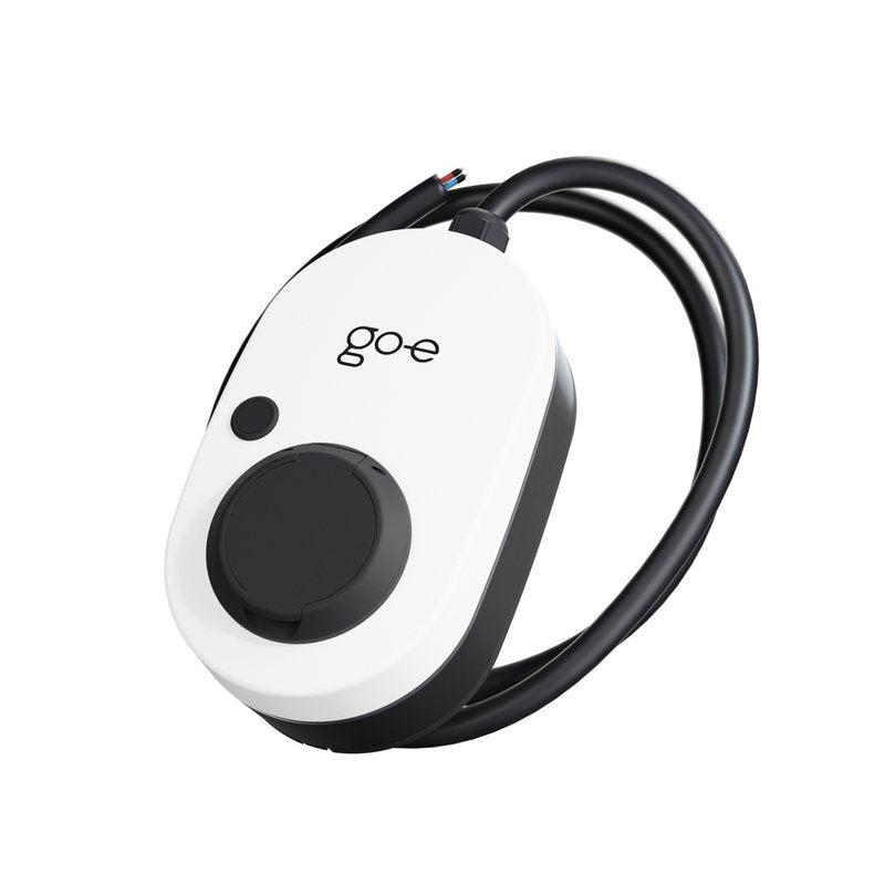 Go-E Charger Gemini, 22 Kw (32a Trifásico), Caja De Pared (Blanco/Negro, Sin Cable) Ch-04-22-51