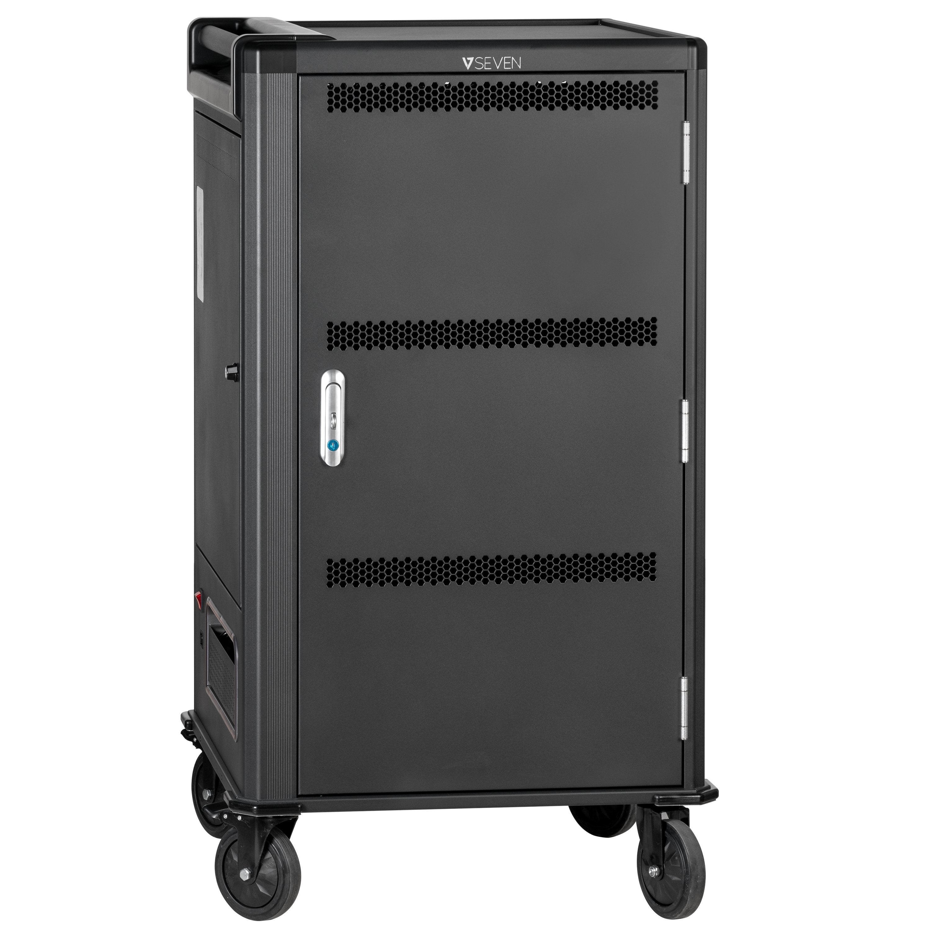 EAN 662919121650 - V7 CHGCT30-2E carrito y armario de dispositivo portátil Carro de gestión y carga para dispositivos portáti imagen 1