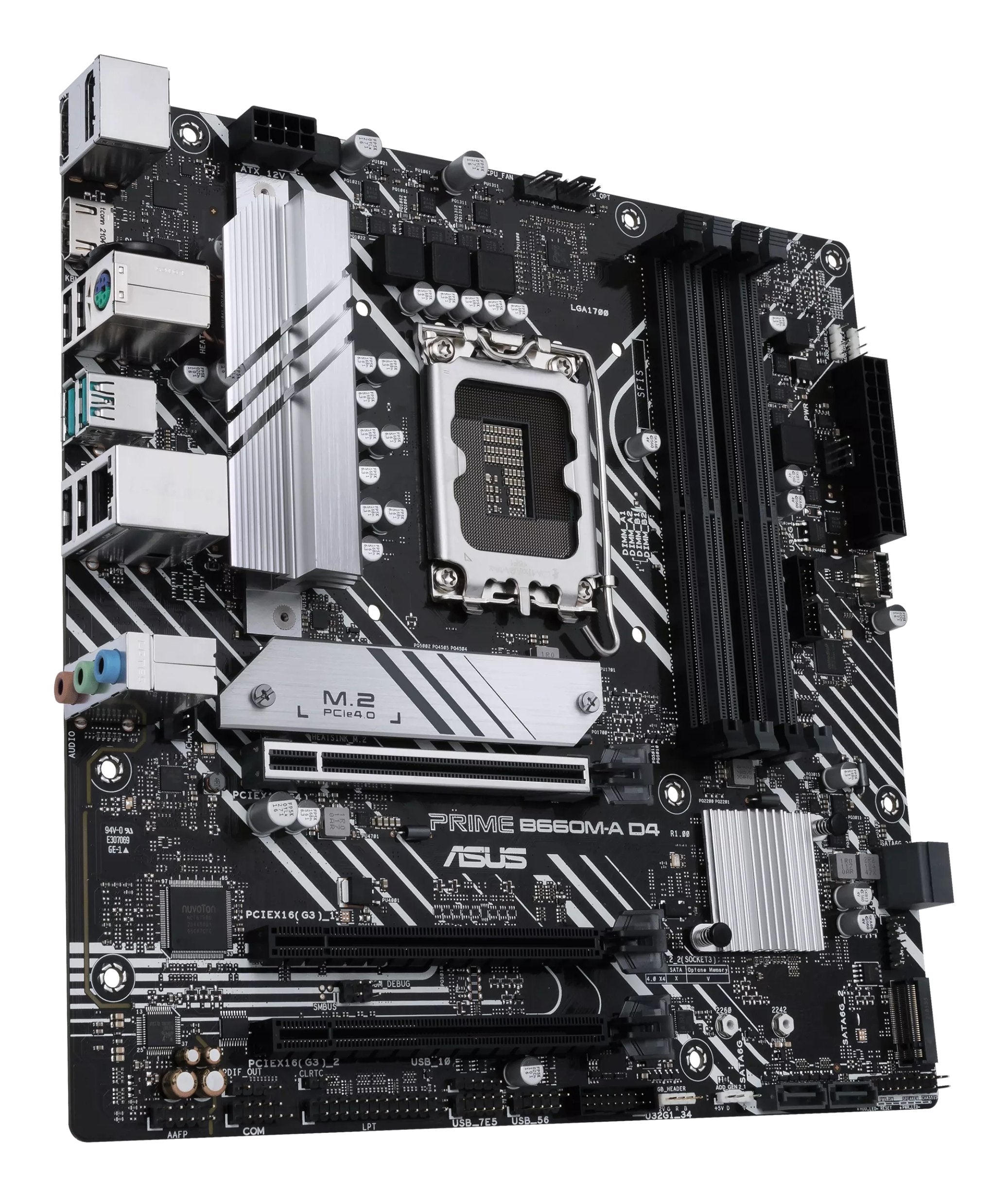Placa Base Asus Prime B660m-A D4-Csm Socket 1700 Micro Atx