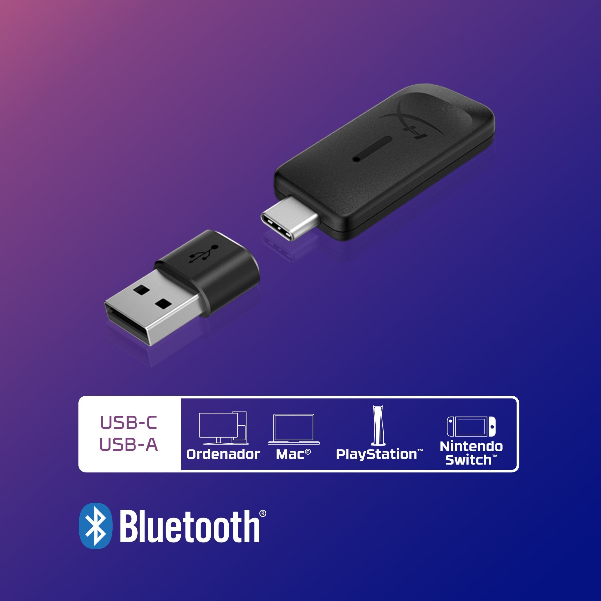 EAN 0198415435590 - HyperX Cloud III S Wireless Black Gaming Headset Inalámbrico Diadema Juego Bluetooth Negro imagen 4