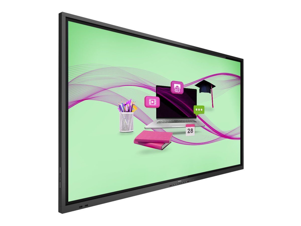 Philips 65bdl4052e/02 Pantalla De Señalización Pantalla Plana Para Señalización Digital 165,1 Cm (65") Lcd Wifi 360 Cd / M² 4k Ultra Hd Negro Pantalla Táctil Procesador Incorporado Android 11 18/7