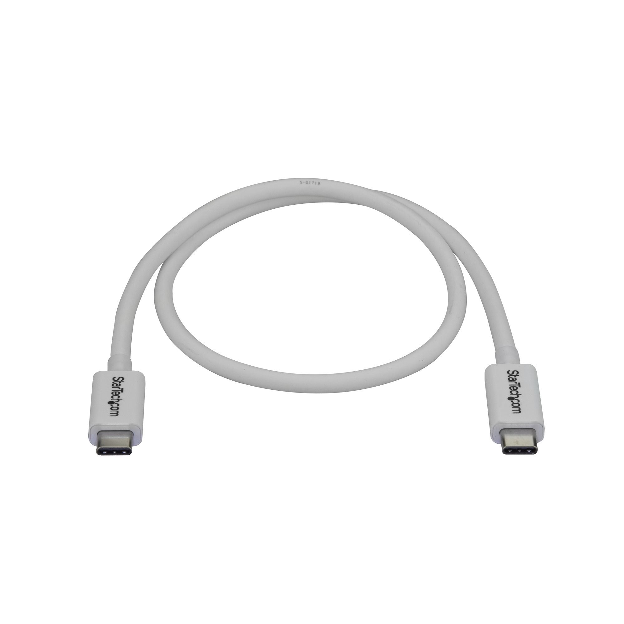 EAN 0065030871297 - StarTech.com TBLT34MM50CW cable Thunderbolt 0,5 m 40 Gbit/s imagen 3