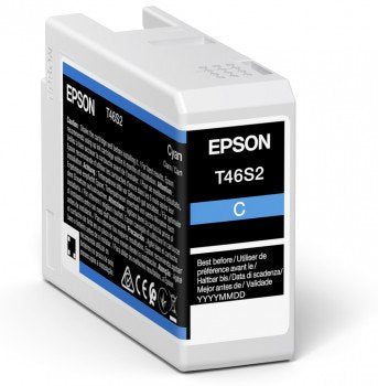 Epson Singlepack Cyan T46s2 Ultrachrome Pro 10 Ink 25ml Sc-P700