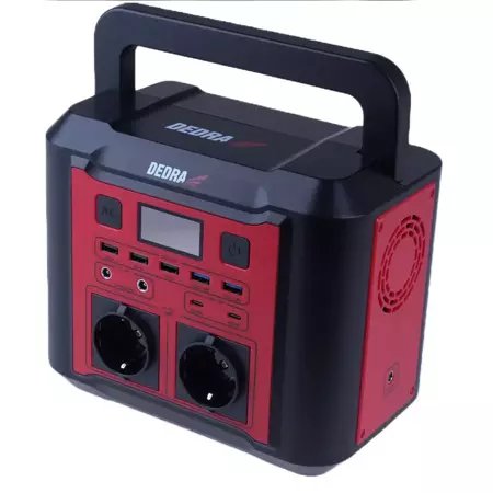 Dedra Dezs0300 Estación De Energía Portátil Ión De Litio 20000 Mah 500 W 2,85 Kg