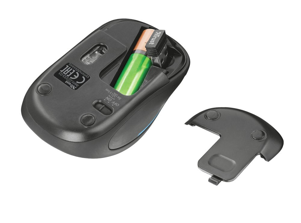 EAN 8713439223330 - Trust Yvi FX ratón Oficina Ambidextro RF inalámbrico Óptico 1600 DPI imagen 4