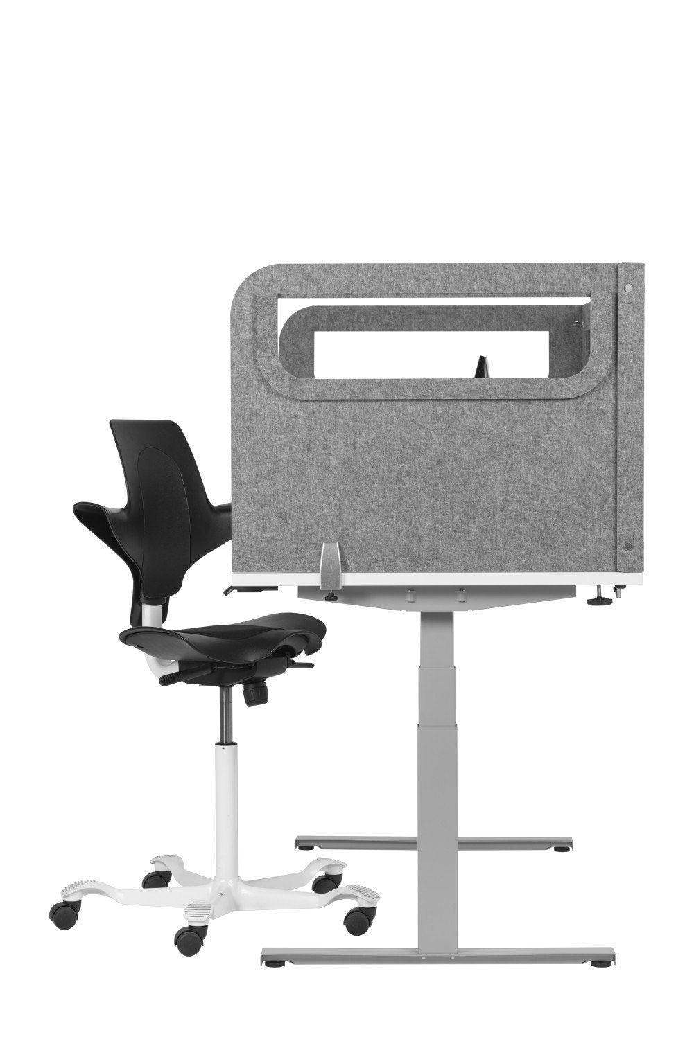 EAN 8719274674689 - BakkerElkhuizen BE Safety Screen U Acrylic Gris claro imagen 2