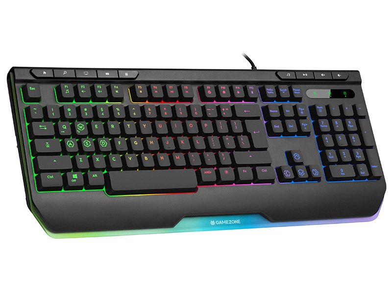 Teclado Ingles Gaming Usb Tracer Gamezone Ray X