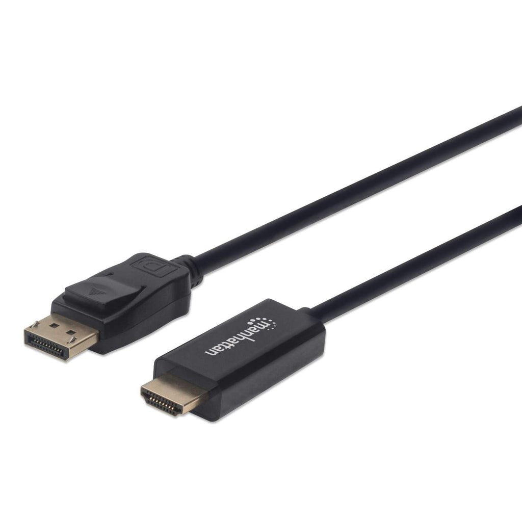 Manhattan 153195 Adaptador De Cable De Vídeo 1 M Displayport Hdmi Negro