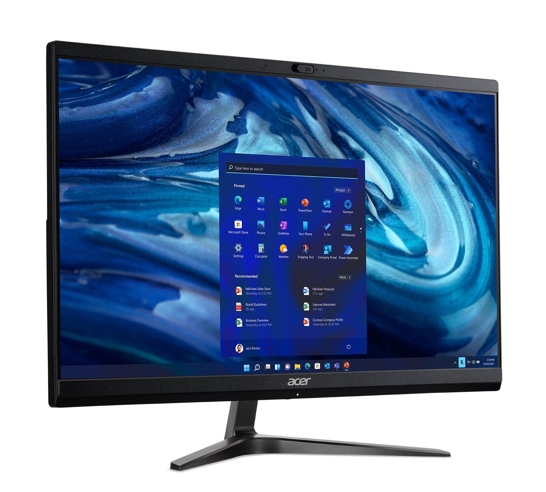 EAN 4711121381652 - Acer Veriton Z2594G Intel® Core™ i3 i3-1215U 60,5 cm (23.8") 1920 x 1080 Pixeles PC todo en uno 8 GB DDR4 imagen 2