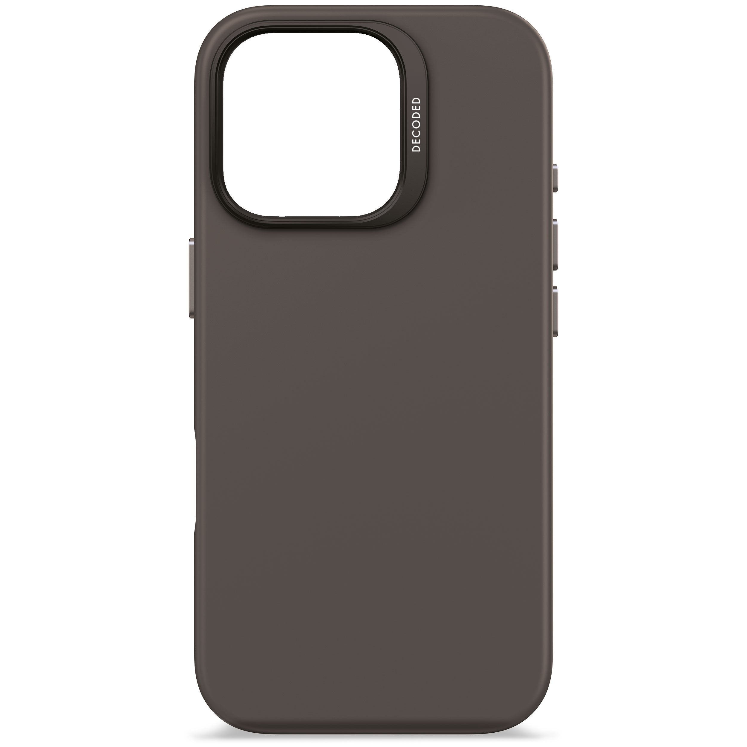 Decoded Antimicrobial Silicone Backcover Iphone 16 Pro Black