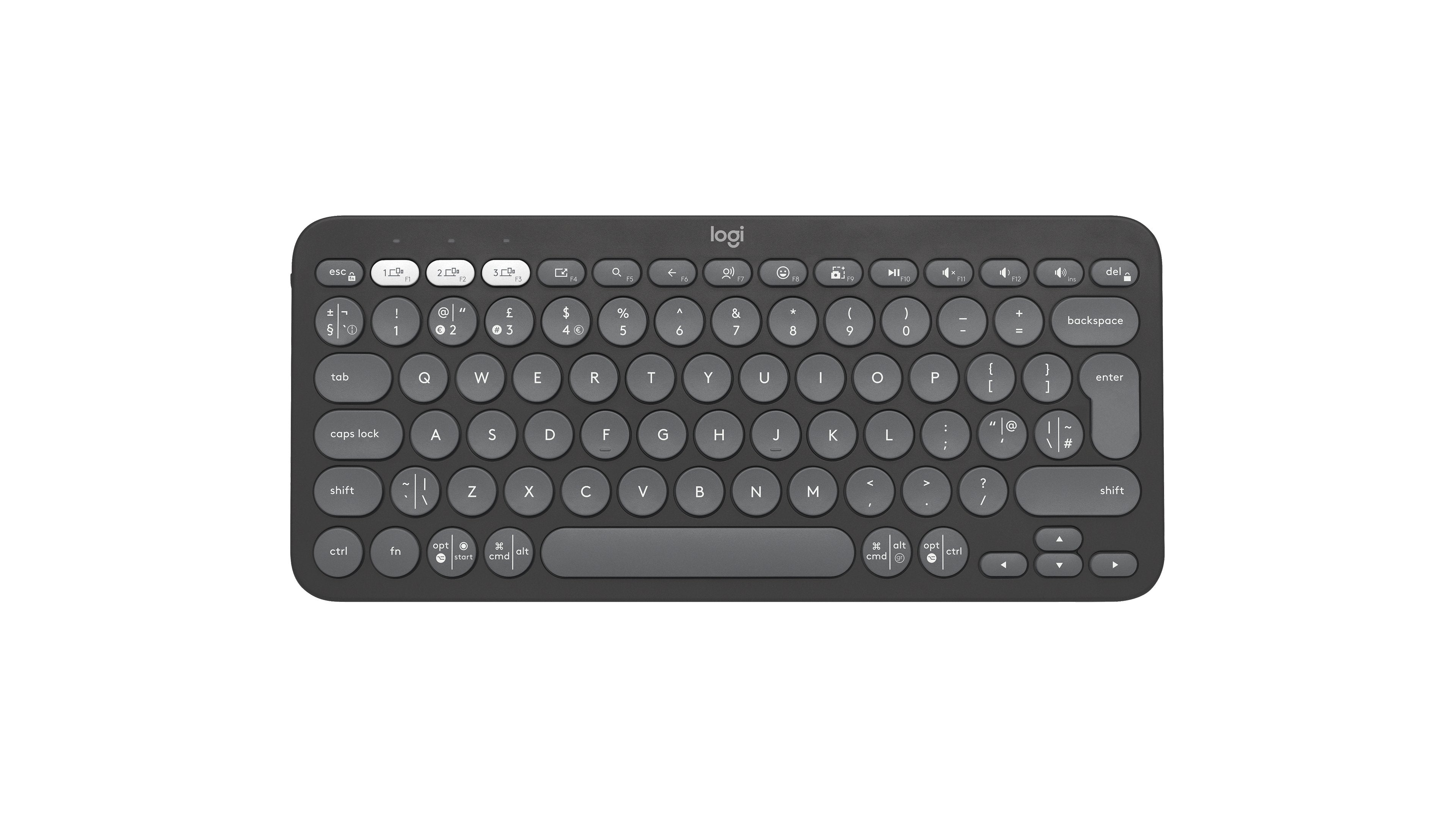 EAN 5099206110618 - Logitech 920-011843 teclado Universal Bluetooth QWERTY Inglés del Reino Unido Grafito imagen 1