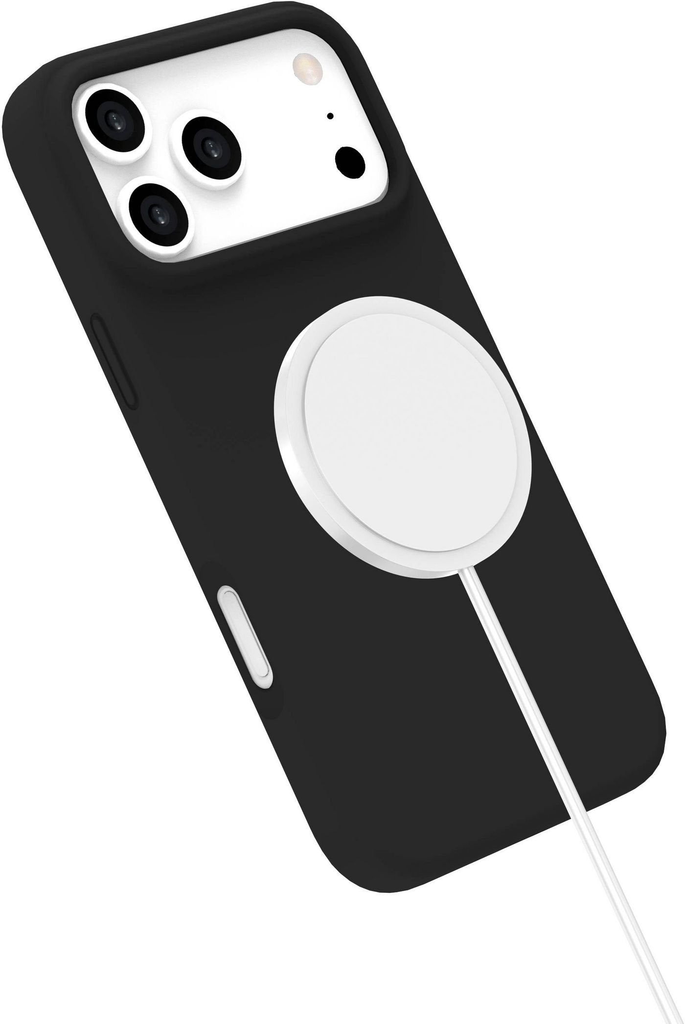 Infinite (Grs) Rome Iphone 17 Pro Max Black Magnetic Cover.