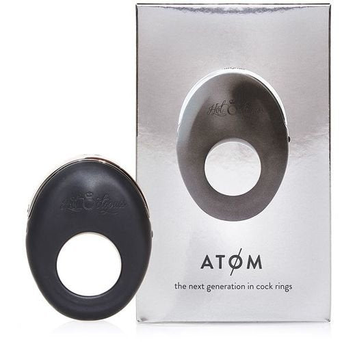 Anillo Vibrador Atom Negro