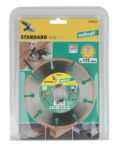 Disco De Corte Ct "Standard" Ø115mm 8369000 Wolfcraft