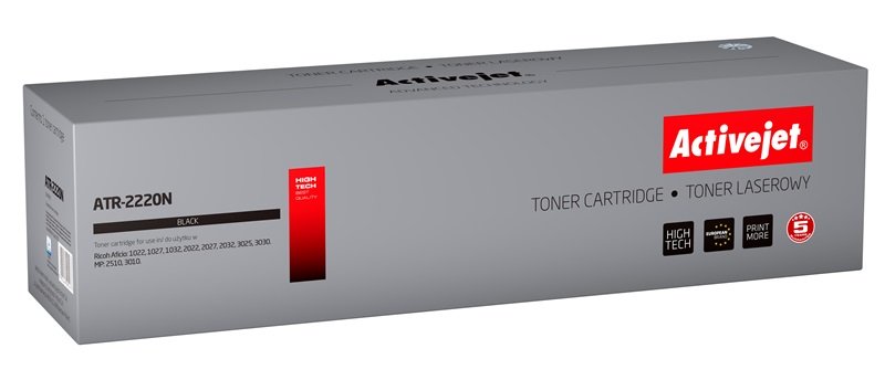 Tóner Activejet Atr-2220n (Reemplazo Para Ricoh 2220d 885266 - Supreme - 11,000 Páginas - Negro)