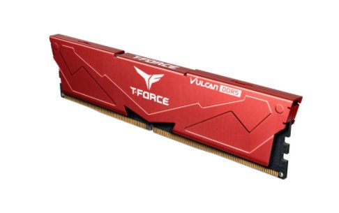 Memoria Ddr5 32gb 2 X 16gb Teamgroup Vulcan 5200mhz Pc5 41600 Red Cl40 1.25v