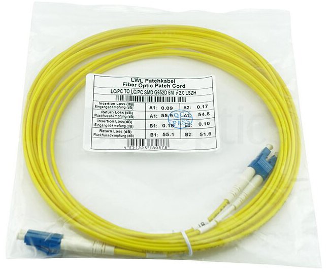 EAN 4063232617077 - BlueOptics SFP3131BU3MK Cable de fibra óptica e InfiniBand 3 m LC Amarillo imagen 5