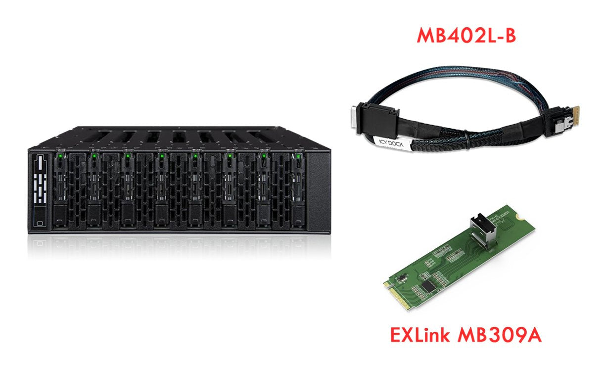 EAN 4713227445955 - Icy Dock ToughArmor MB873MP-B V2 Caja externa para unidad de estado sólido (SSD) Negro 5.25" imagen 10