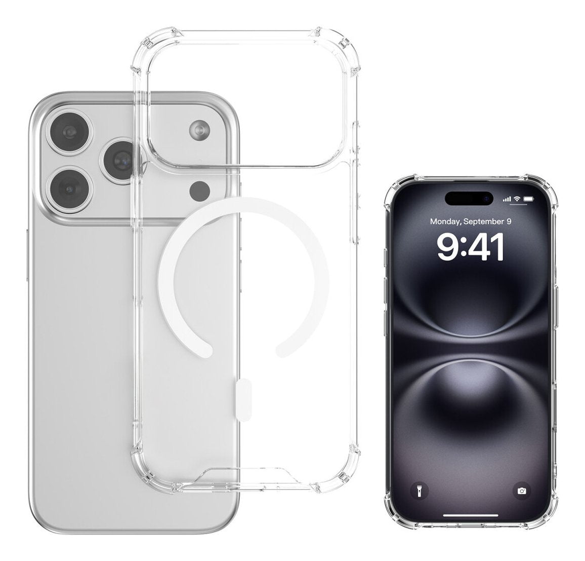 4smarts Hybrid Funda Ibiza Para Apple Iphone 17 Pro Magsafe-Kompatibel