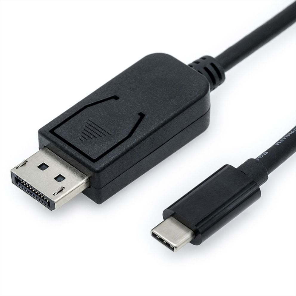 Value Usb Typ C - Displayport Adaptercable, V1.2, St St, 1 M