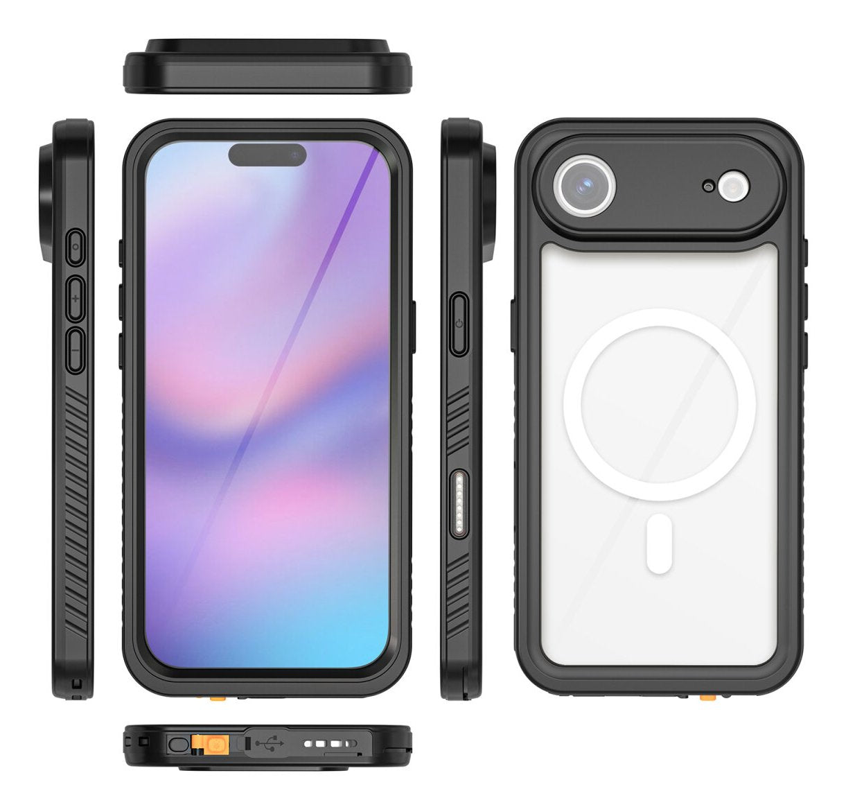 EAN 4252011912094 - 4smarts Hülle funda para teléfono móvil 16,8 cm (6.6") Negro, Transparente imagen 2