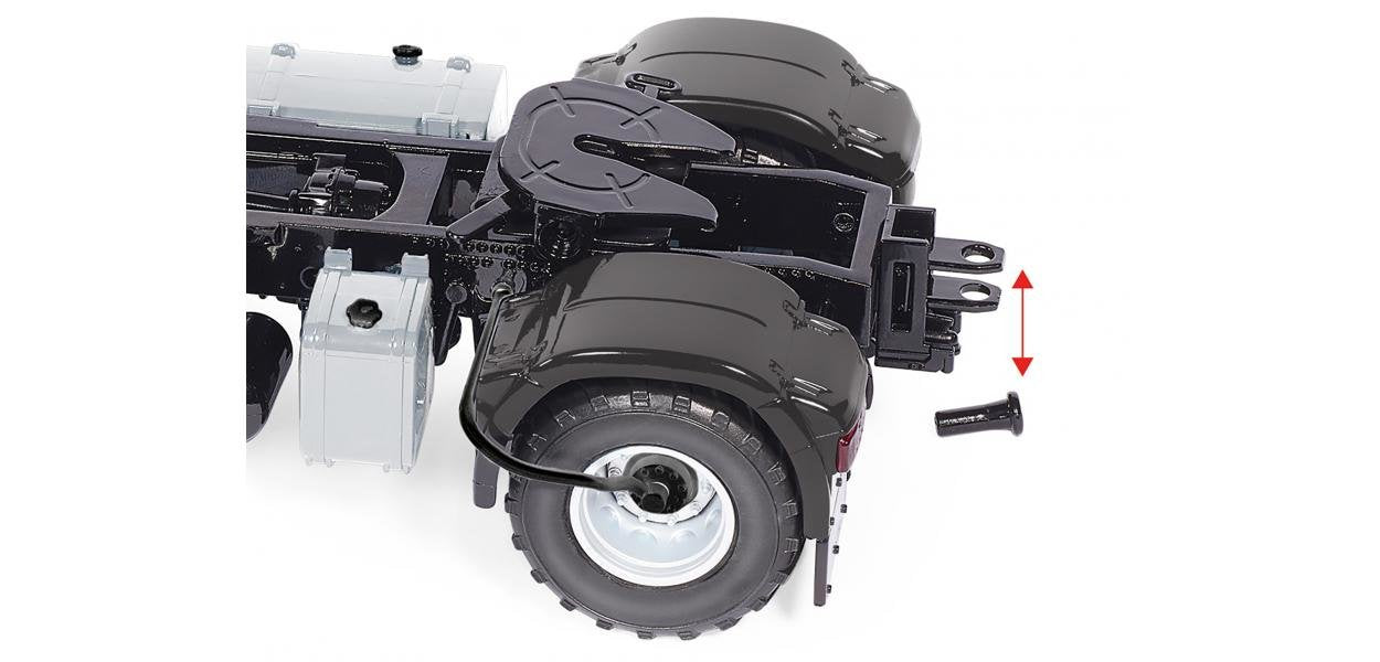 Wiking Man Tgs 18.510 4x4 Bl 2-Eje Tractor, Modelo De Vehículo Blanco 10765200000