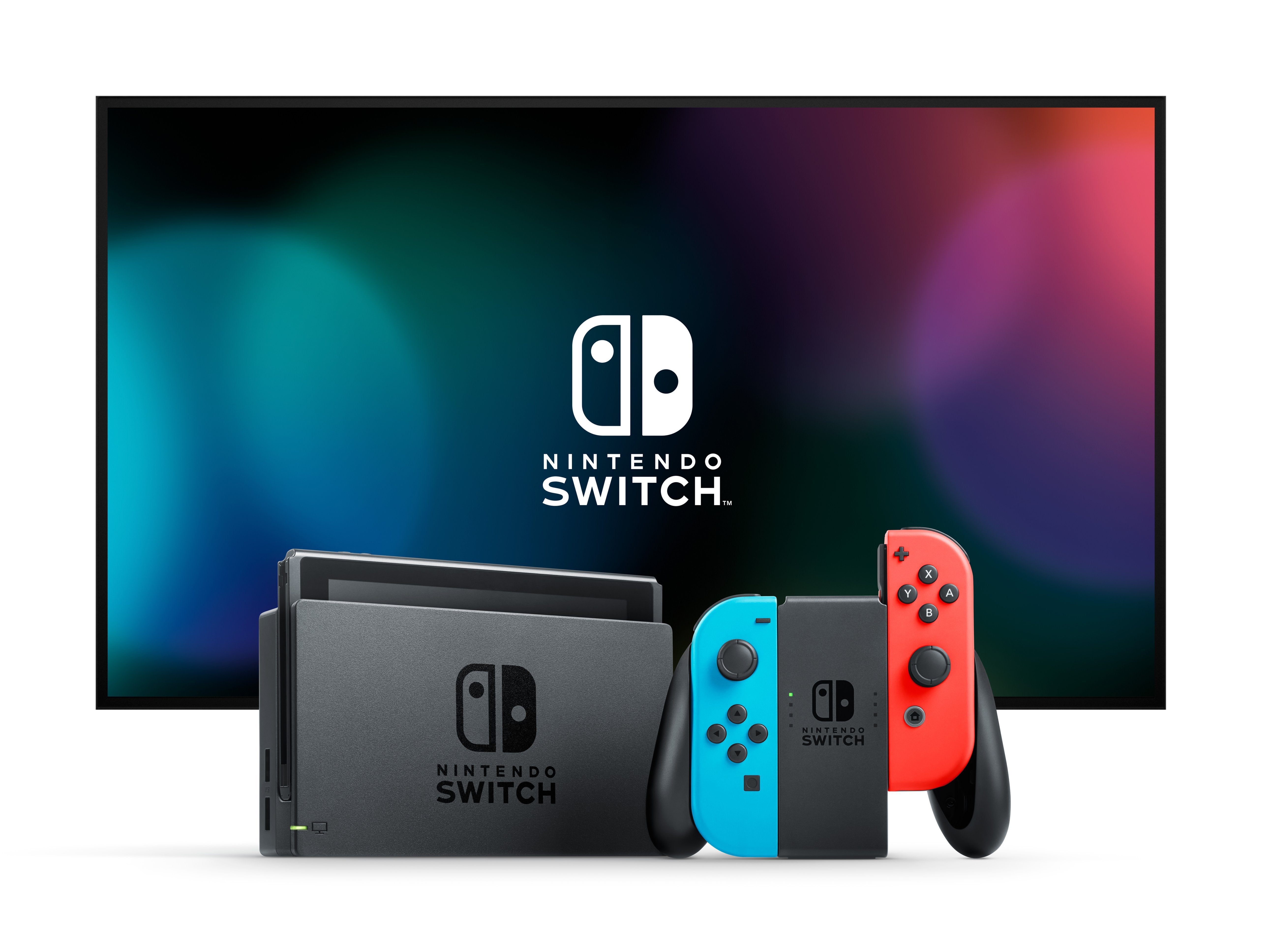 Nintendo Switch Azul Neón Rojo Neón 2022 2 Mandos Joy-Con