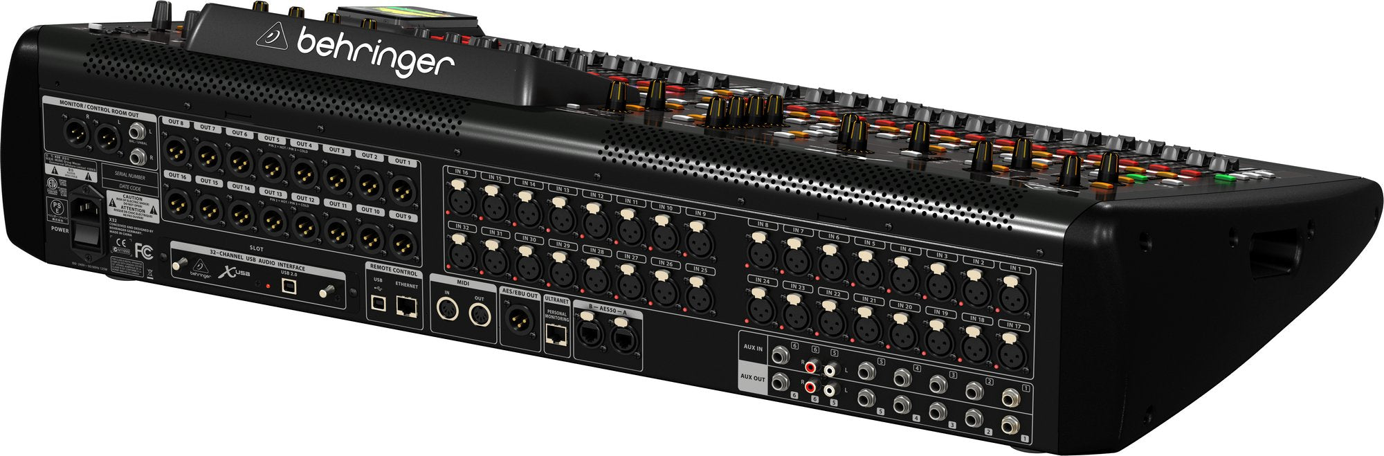 EAN 4033653013857 - Behringer X32 mezclador DJ 40 canales 10 - 22000 Hz Negro imagen 7