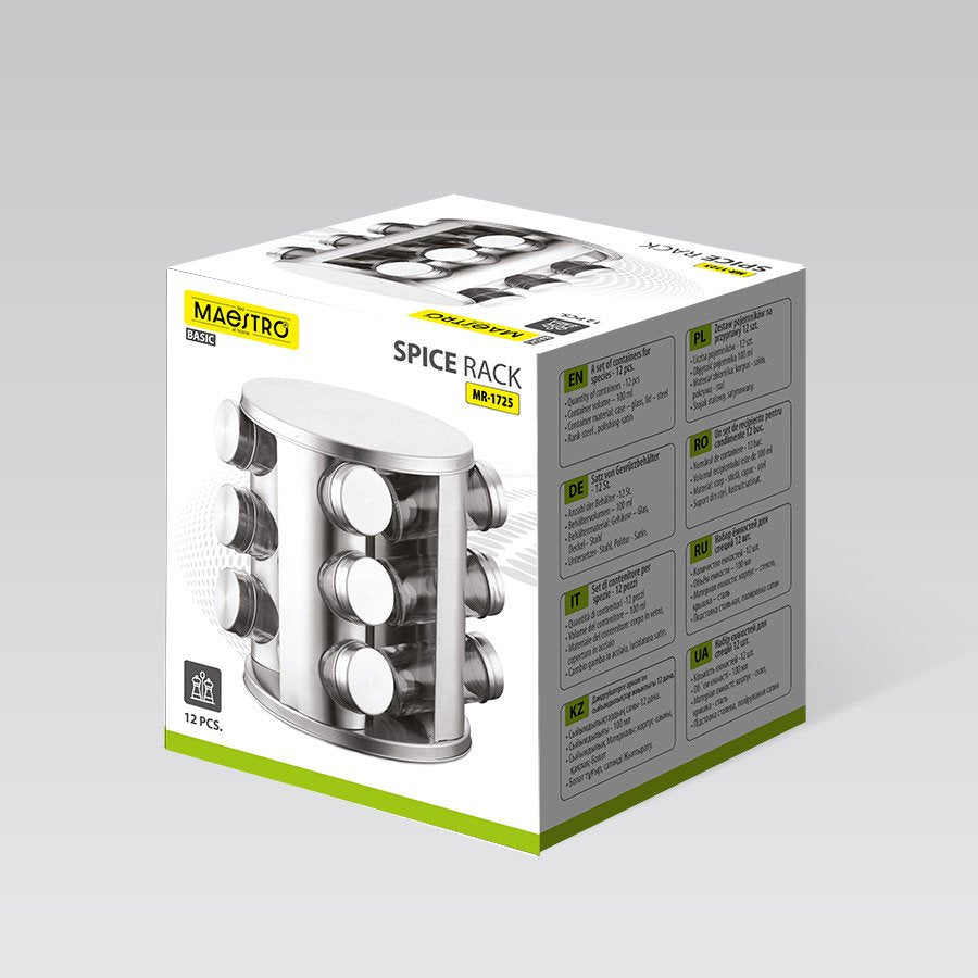 EAN 4820177148642 - Maestro MR-1725 contenedor para especias Acero 0,1 L Tarro de especias imagen 3