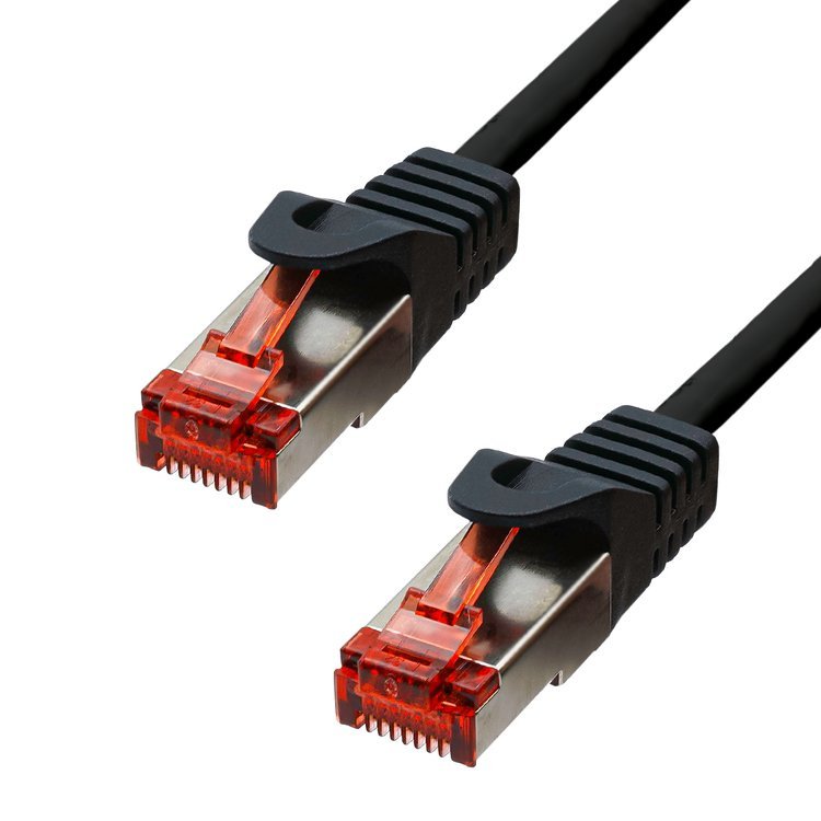 Proxtend F/Utp Cat6 Lszh Awg 26 Cu Black 15m