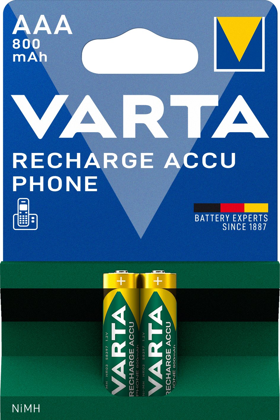 EAN 4008496330867 - Varta 58398 Batería recargable AAA Níquel-metal hidruro (NiMH) imagen 2